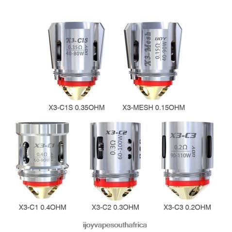 FB4P109 iJOY Captain X3 Replacement Coils (Pack Of 3) - iJOY vape shop