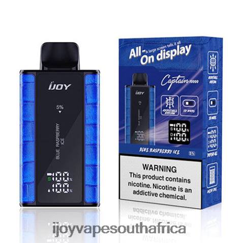FB4P83 iJOY Bar Captain Disposable - iJOY disposable vape Blue Raspberry
