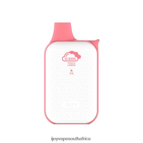 FB4P209 iJOY Bar IC6000 Disposable - iJOY vape shop Peach Lemon