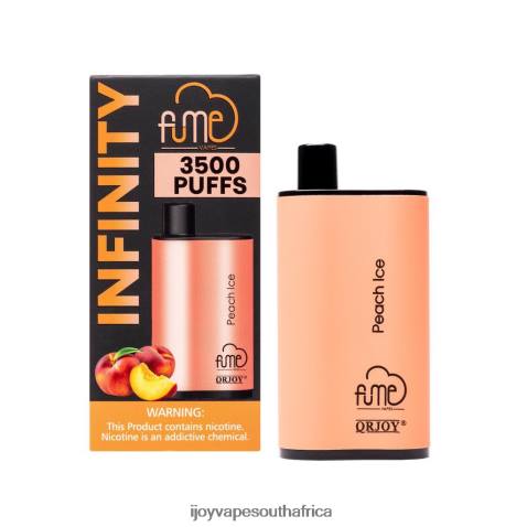 FB4P104 iJOY Fume Infinity Disposable 3500 Puffs | 12Ml - iJOY flavors vape Peach Ice