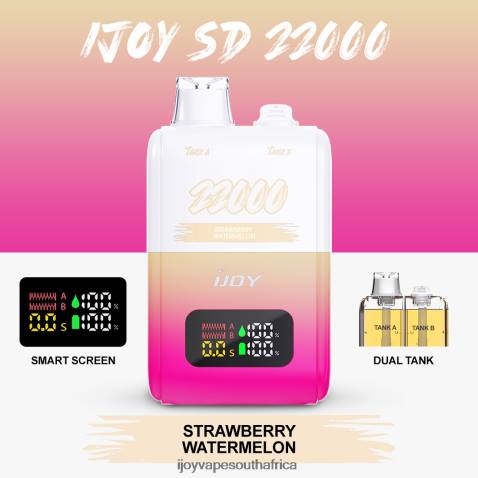 FB4P158 iJOY SD 22000 Disposable - iJOY vape review Strawberry Watermelon